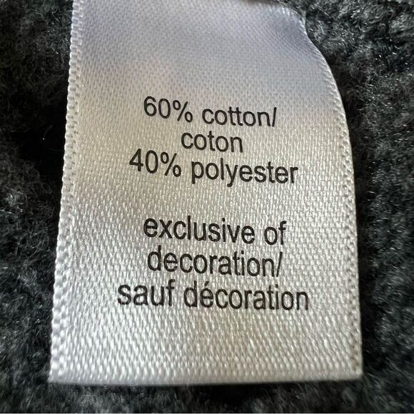 Maurices Willowsoft Collared Striped Gray White 1/4 Zip Sweater Sweatshirt SZ 3X - Picture 10 of 15